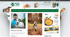 Desktop Screenshot of animals-in-need.org